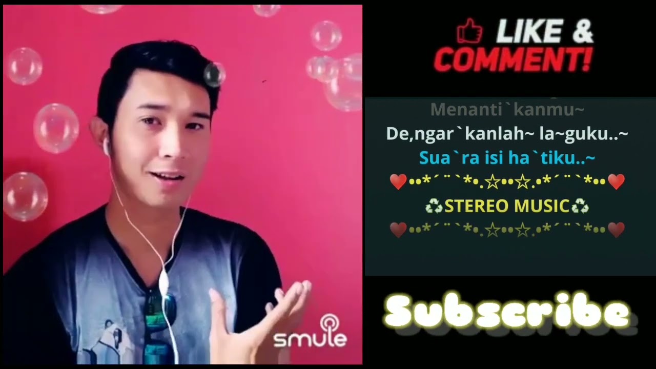 KARAOKE DUET//SUARA HATI//EVIE TAMALA
