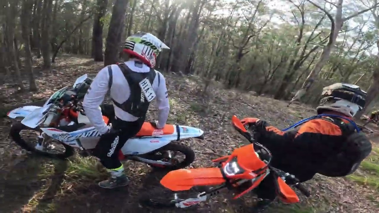Perfect Enduro conditions at the Watagans
