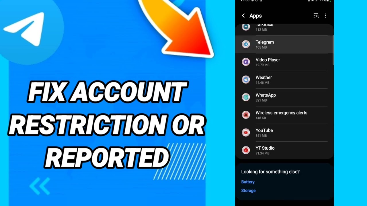 How to fix account restriction or reported On Telegram
