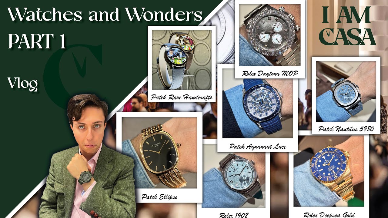 Watches And Wonders 2024: Il VLOG Definitivo: Orologi, Persone, Eventi, Opinioni e molto altro - PT1