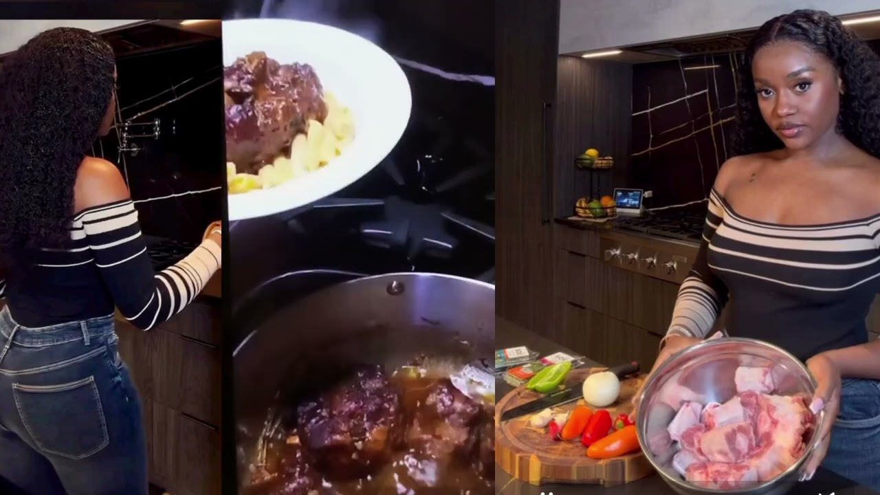 OMG 😱 Davido wife Chioma's now recipes are inspiring Nigerians celebrate her dishes 