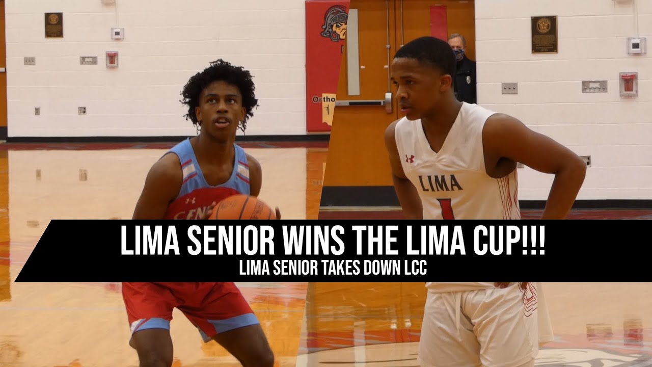 Lima Senior Wins the Lima Cup! Khalil Luster & Camren Miles Lead Spartans!  Lima Senior Vs. LCC
