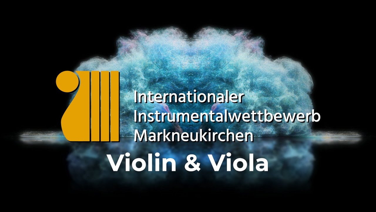 Official Trailer 60th Markneukirchen International Instrumental Competition 2025 Violine and Viola
