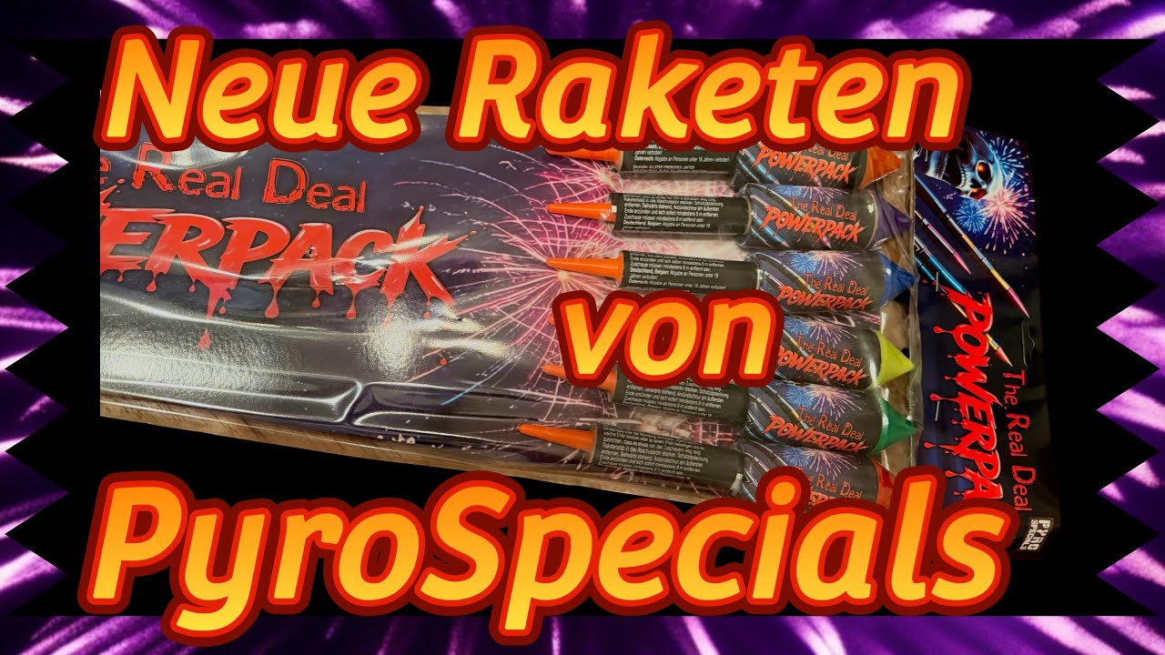 PyroSpecials - The Real Deal Powerpack - Neue und gute Raketen 🚀 