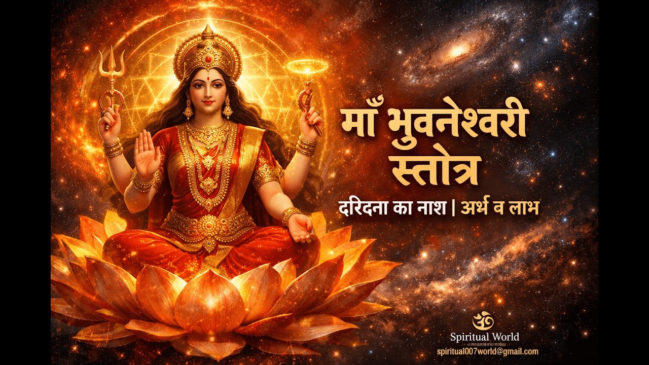 जो इस स्तोत्र का नित्य पाठ करे, अभाव नहीं रहता | माँ भुवनेश्वरी स्तोत्र अर्थ व लाभ