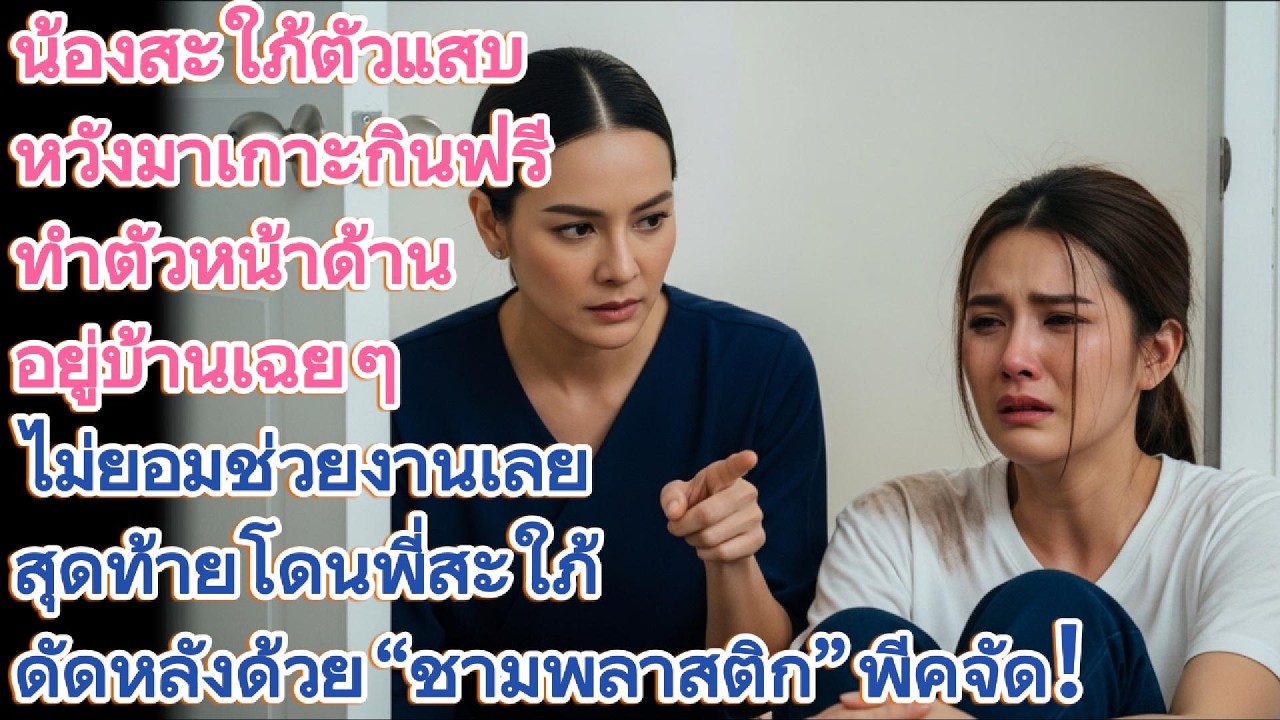 น้องสะใภ้ตัวแสบหวังเกาะกินฟรี สุดท้ายโดนพี่สะใภ้ดัดหลังด้วย 