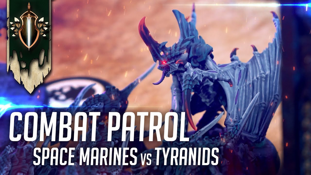 Space Marines vs Tyranids | Combat Patrol - Warhammer 40K Battle Report