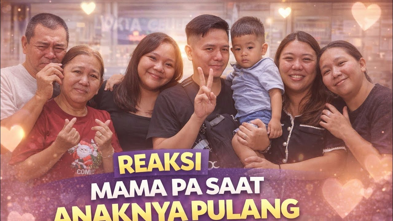 Reaksi Mama Papa Lihat Yolanda Pulang