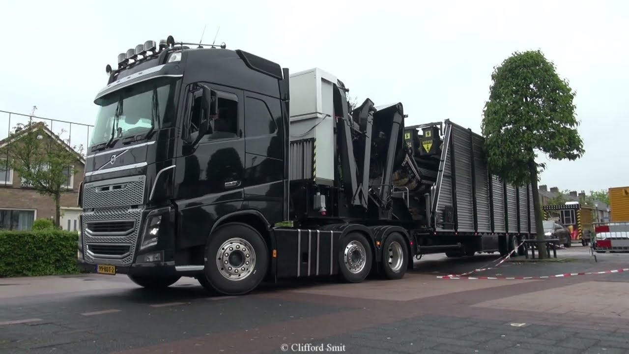 Kermis Heerhugowaard 2022 Transport en opbouw Deel 4