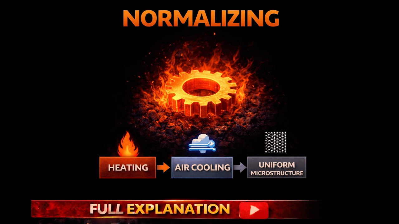 Normalizing Process Explained | Heat Treatment // Diploma & Polytechnic