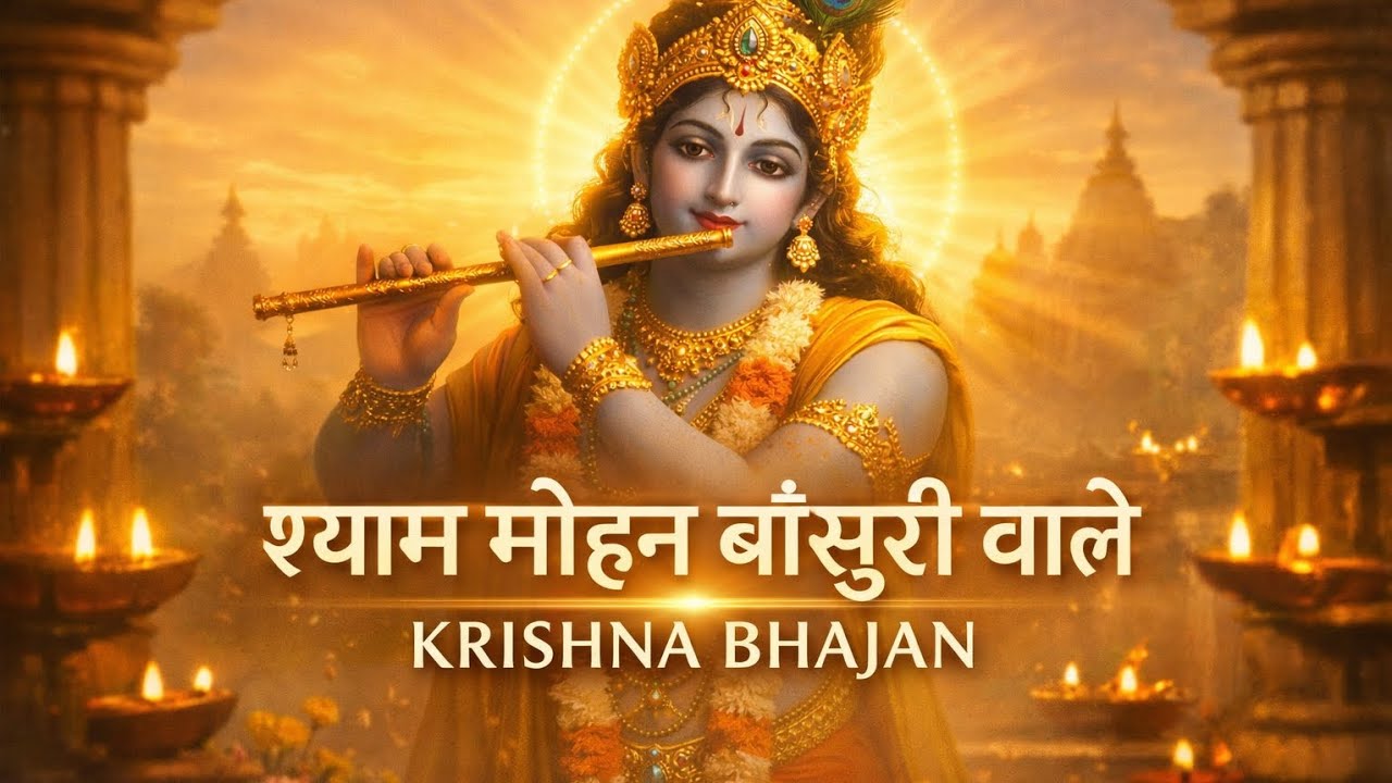 Shyam Mohan Bansuri Wale | Krishna Bhajan | Morning Meditation Mantra | Devotional Kirtan