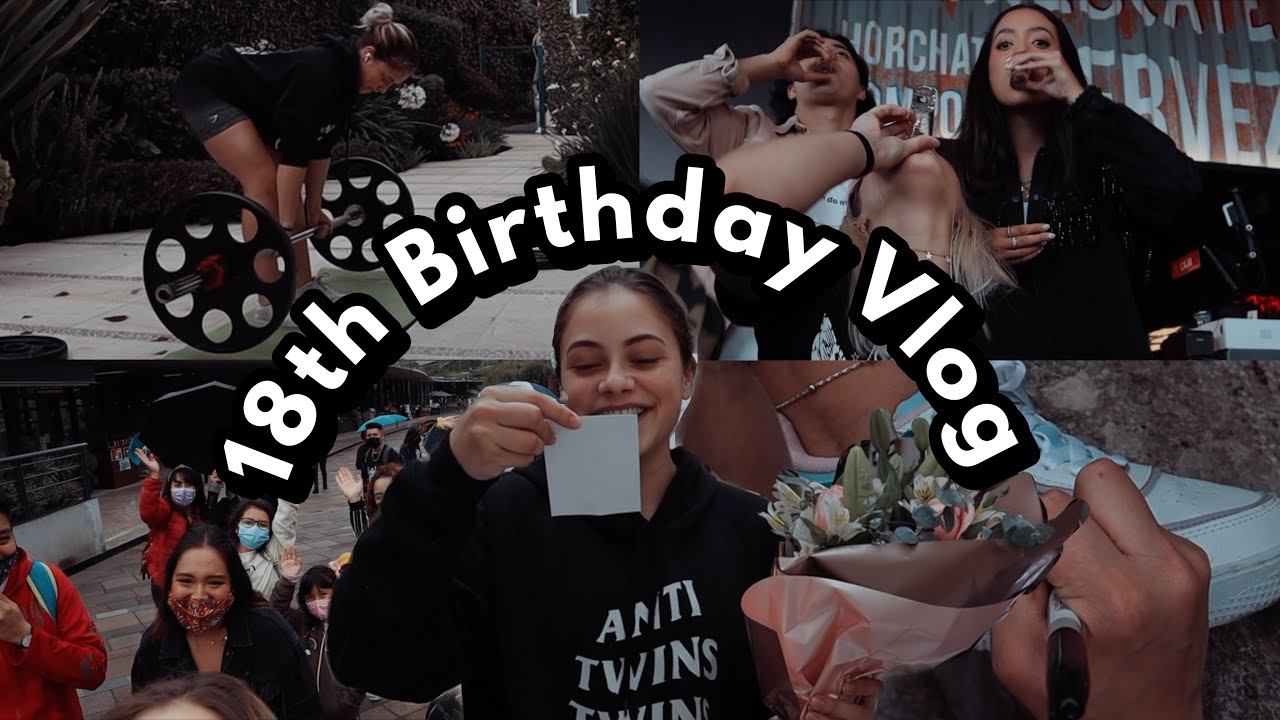 #Vlog Cumpleaños 18 -  POR FIIN pude ver a mis compas otra vez + CONVIVENCIA CON SEGUIDORES 🥭❤️