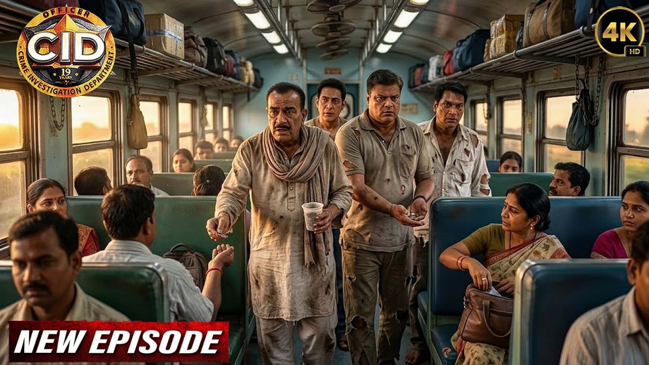 मुजरिम को ढूंढने के लिए ट्रैन में CID बनी भिखारी | सी .आई. डी | CID New Episodes