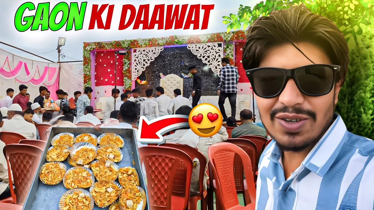 Gaon ki Dawat 😂 | Bahen ka Rasam hogaya ,😓😓 | Bohat kaam tha 😓 