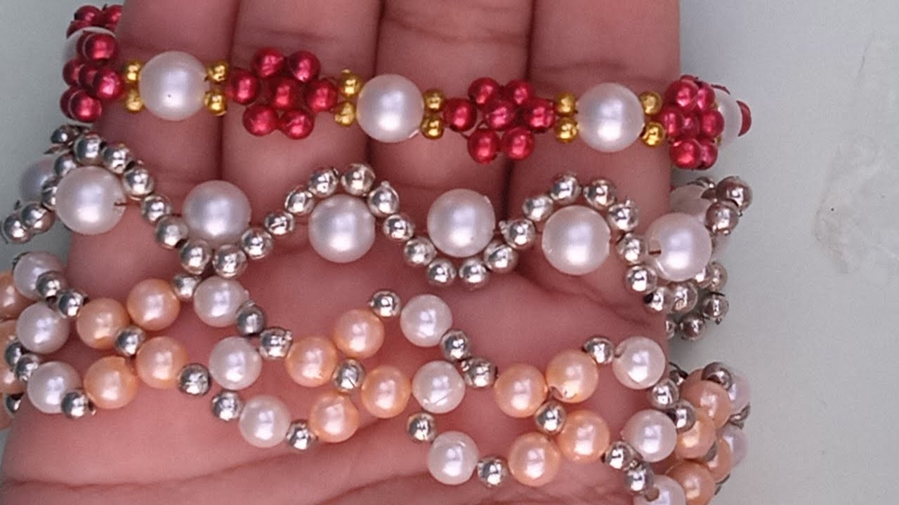 Diy pearl bracelets ||diy jewelry 