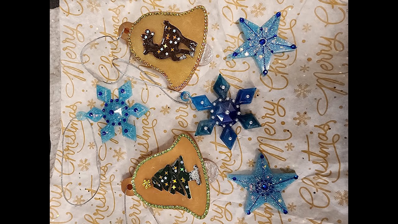 Glitter and Craft 4U ornament making 2025