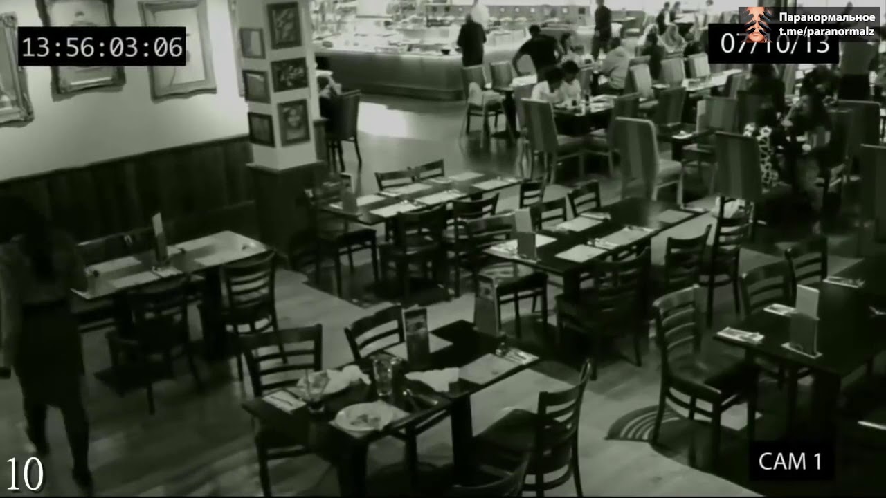 Poltergeist in the cafe scared the visitors / Полтергейст в кафе напугал посетителей