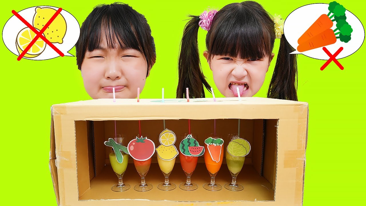 やさい嫌い！レモンとにんじん食べれるかな？ - はねまりチャンネル