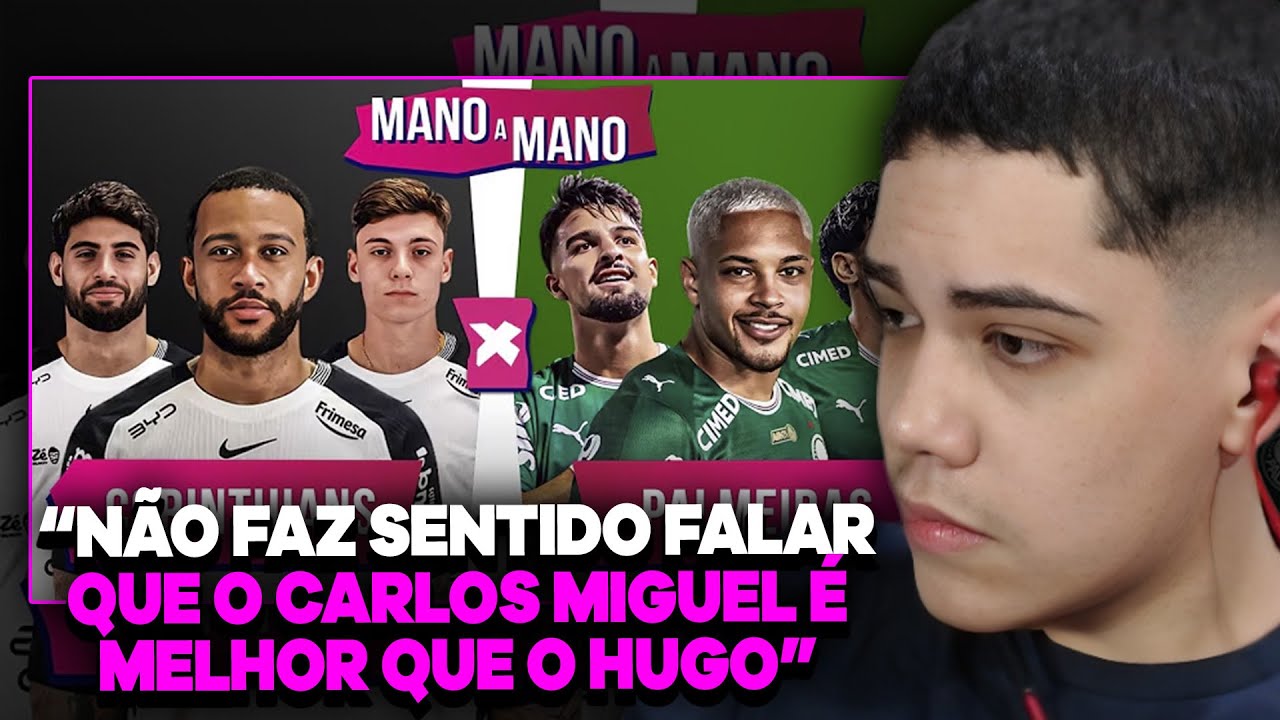 CAMARGO REAGE: CORINTHIANS X PALMEIRAS: QUEM CHEGA MELHOR? | MANO A MANO DO PAULISTÃO 2026