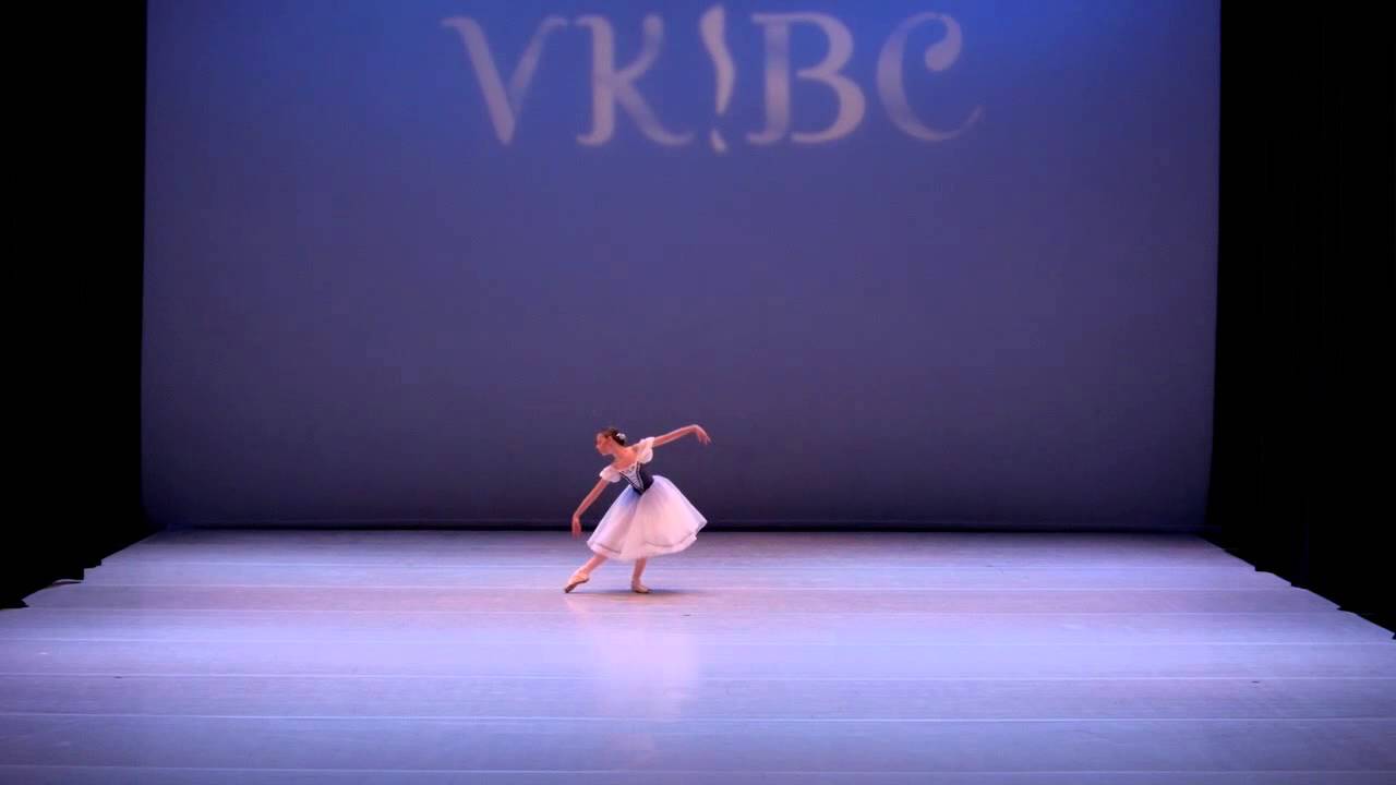 Caroline Grossman, Age 12, VKIBC European Semi Final Brussels 2015, Variation from Giselle