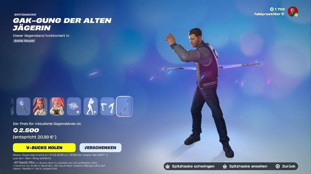 Fortnite shop vom (7.2.2026) 4 neue skins
