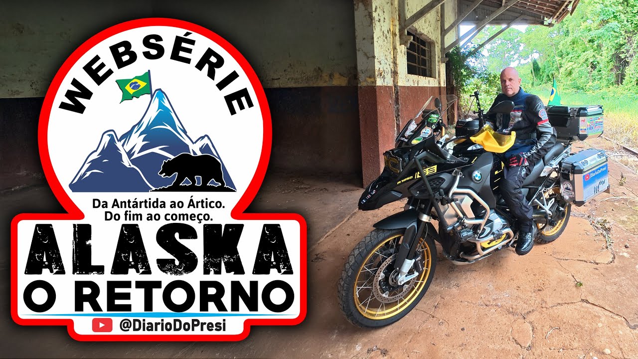 A MAIOR VIAGEM de moto da minha vida começa agora — ALASKA O Retorno | A Jornada da Redenção