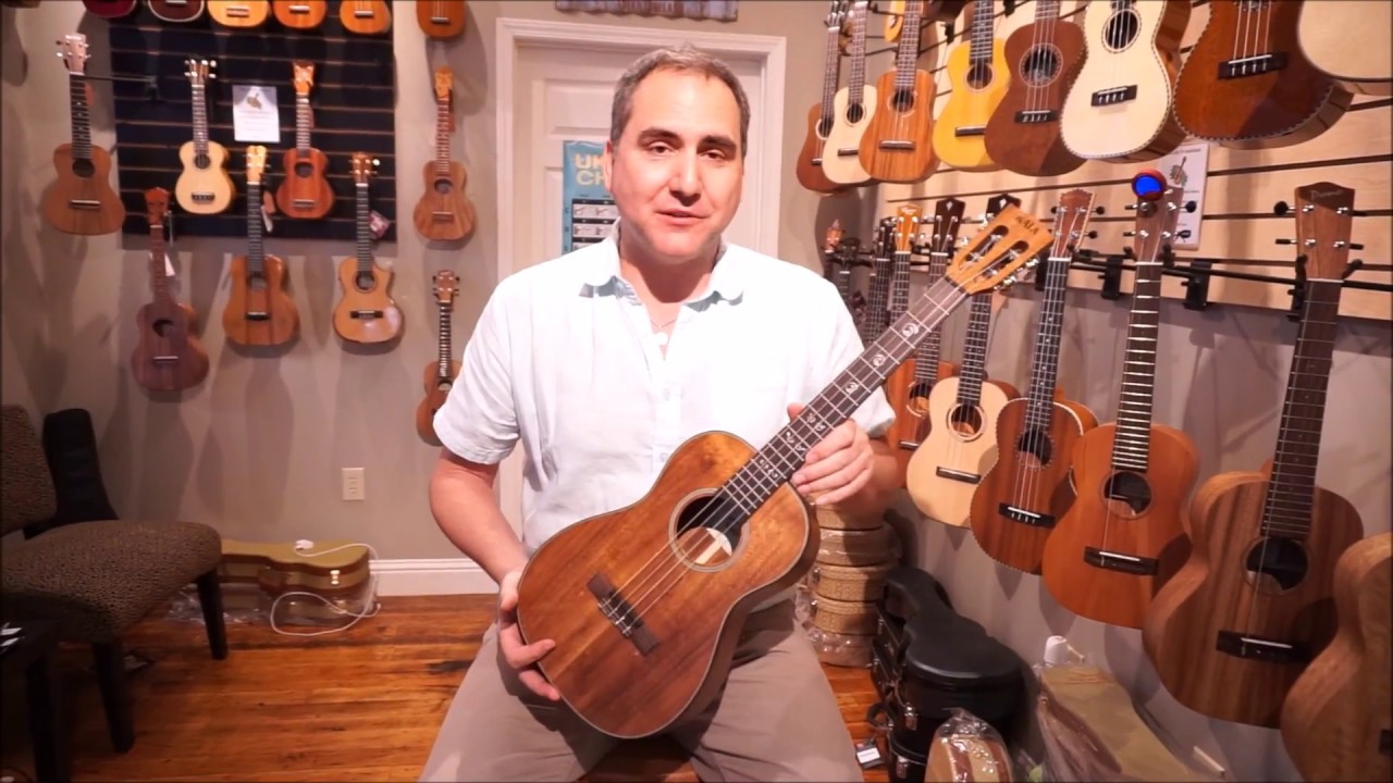 Kala KA-ASAC-B Solid Acacia Baritone Ukulele Demo by UKE Republic