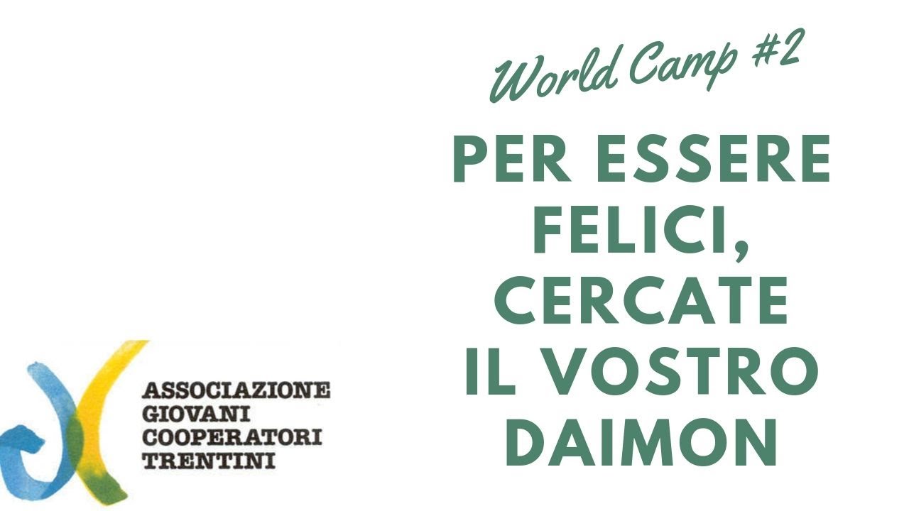 Per essere felici, cercate il vostro daimon