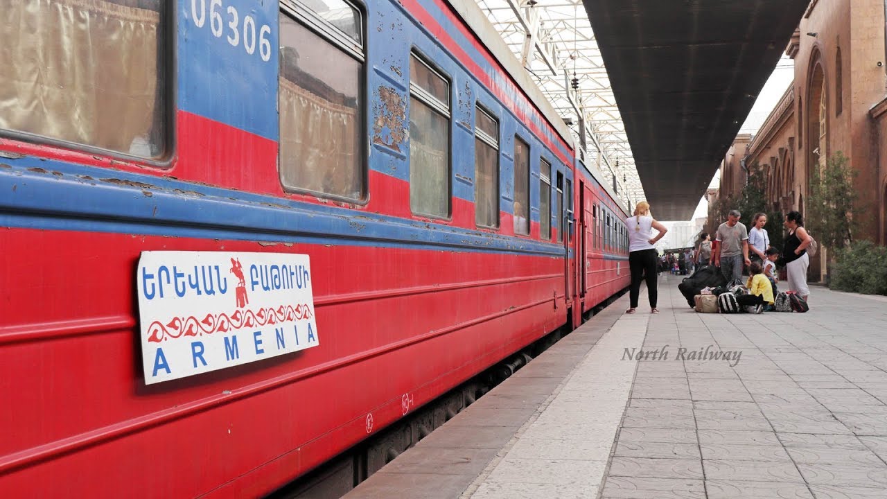 [Night Train] Tbilisi - Yerevan by train, Armenia / ジョージア・アルメニア 鉄道の旅