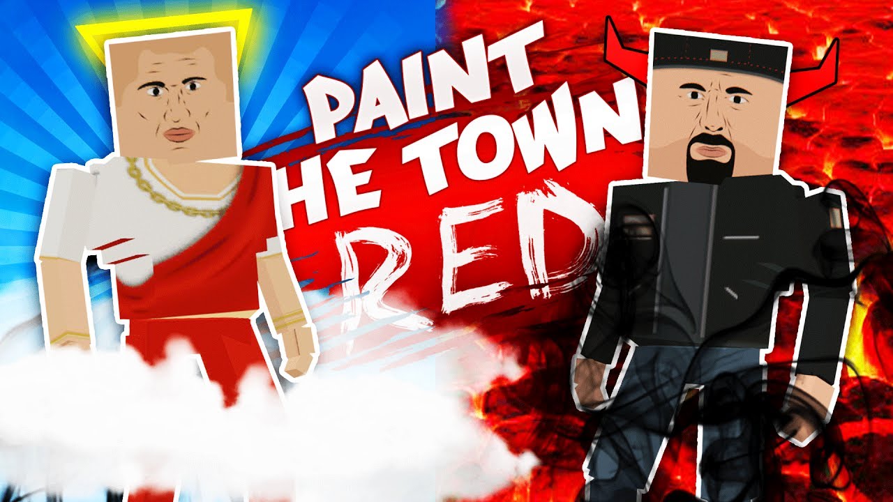 GOOD VS BAD IN PAINT THE TOWN RED! (Best Workshop Creations - Paint The Town Red Gameplay)