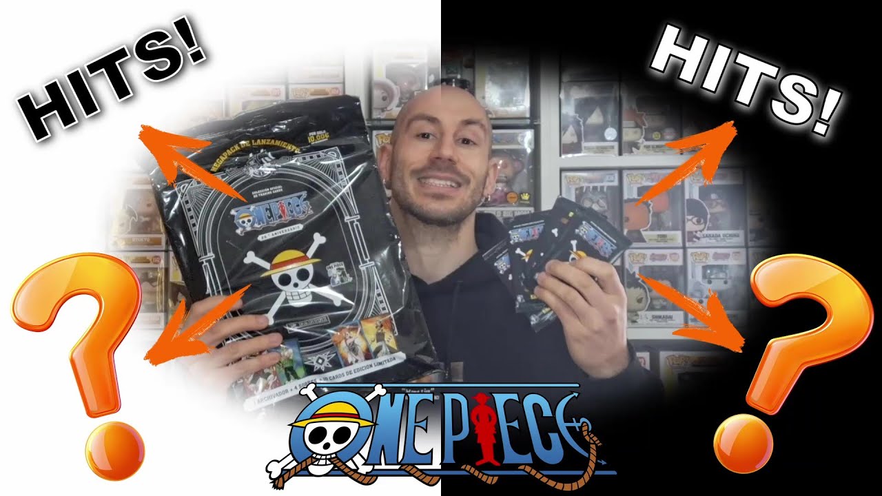 MEGAUNBOXING nuevas CARTAS de ONE PIECE de PANINI ¿Cuántas cartas ESPECIALES abriremos?🤔
