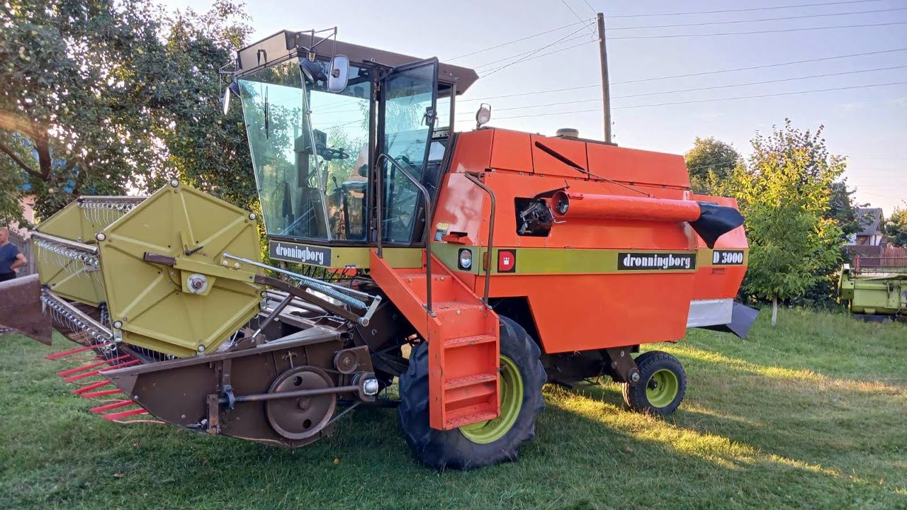 Dronningborg D3000 / Дроннінгборг 3000 для хорошого комбайнера. Знову заїхав на розбірку комбайнів