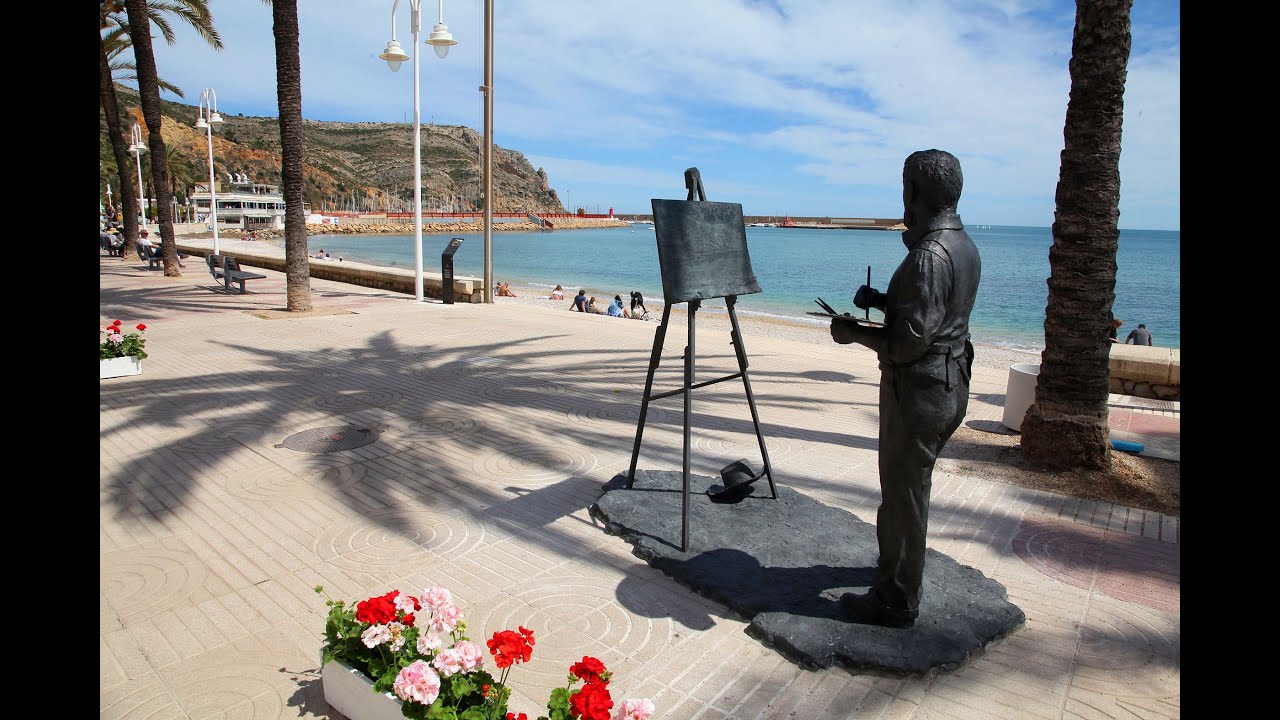 Como se hizo la escultura en bronce de Joaquín Sorolla en Xàbia.
