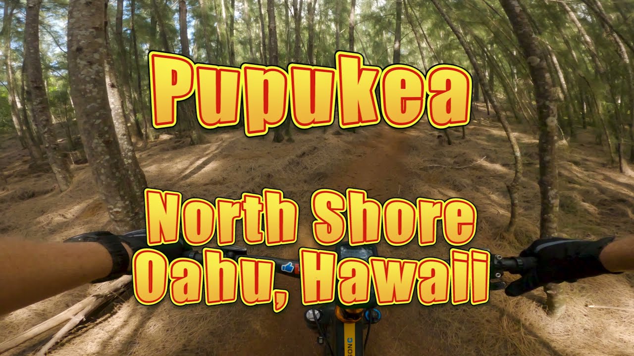Pupukea MTB Action on Hawaii's North Shore