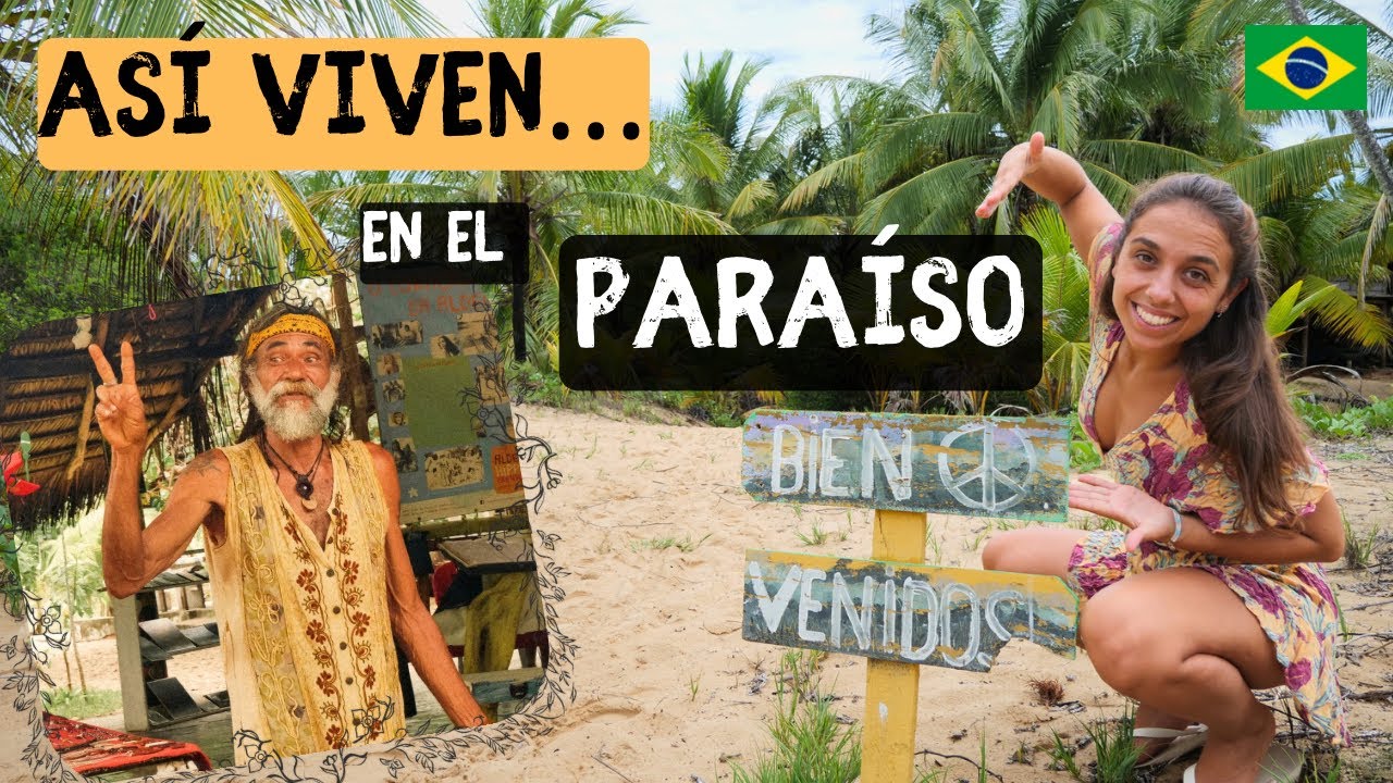 Desde 1960! Así VIVEN en esta ALDEA HIPPIE de BAHÍA ☮️ Encontramos Otras Formas de Vida!