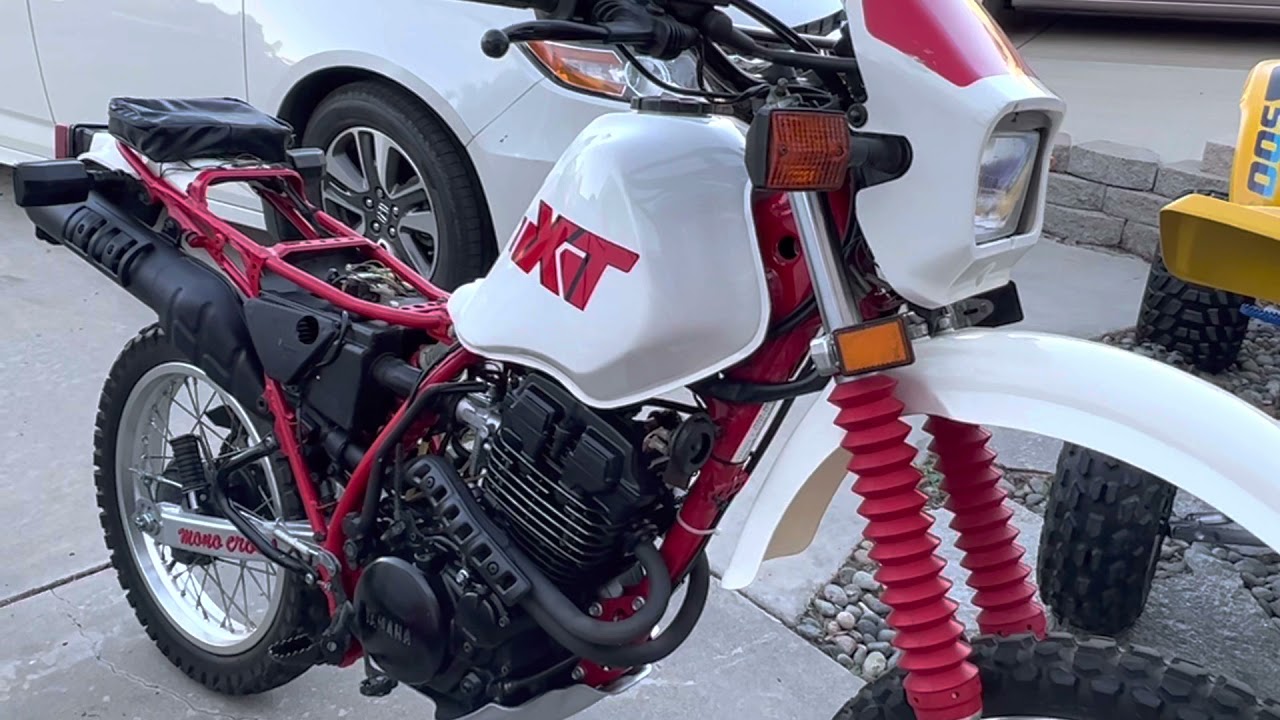 Yamaha XT 350 Xt350 jetting and airbox pipe mods