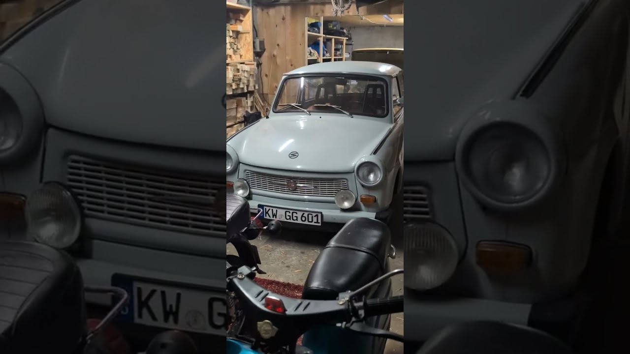 Tiktok Livestream / Fahrzeuge anreißen! Wartburg 353 stellt sich Stur #trabant #wartburg #motor