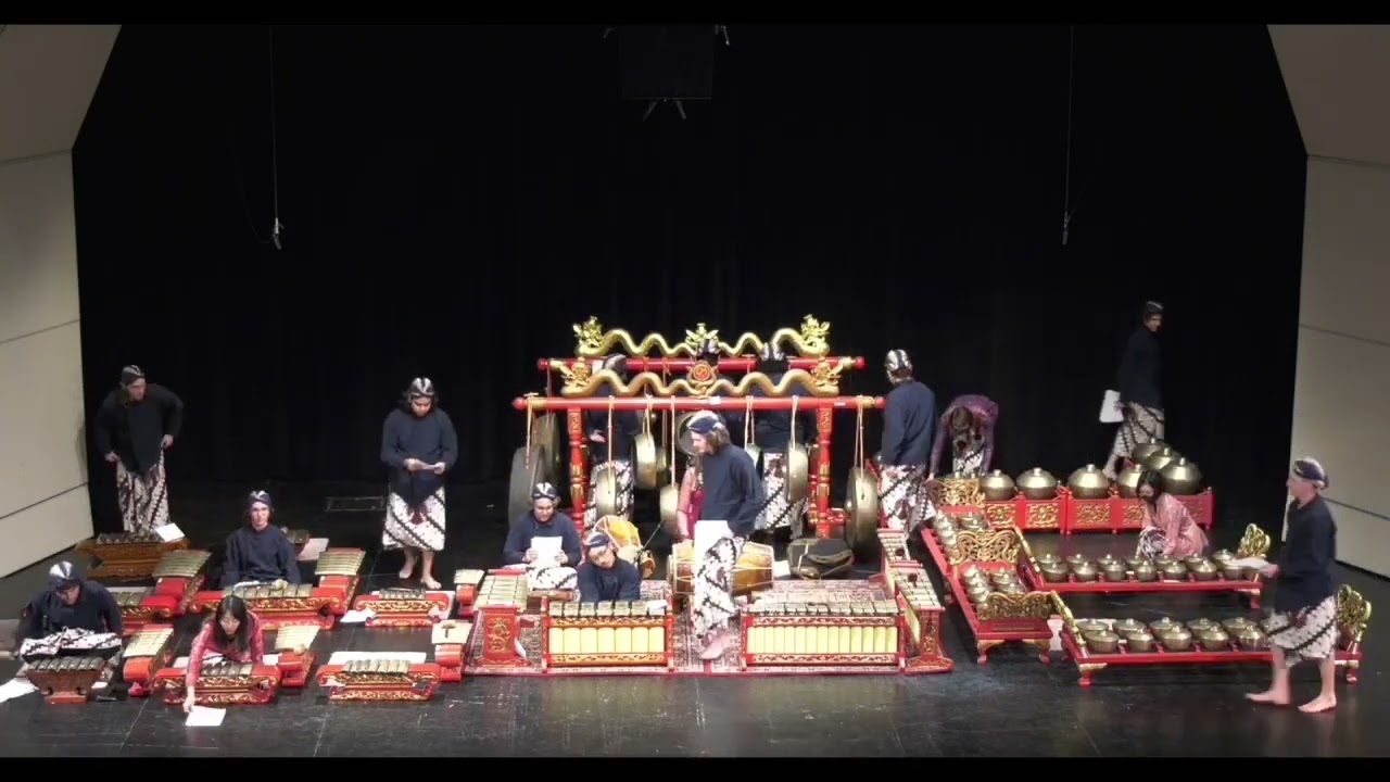San Diego State University Javanese Gamelan Ensemble Final Performance Dec 5, 2022