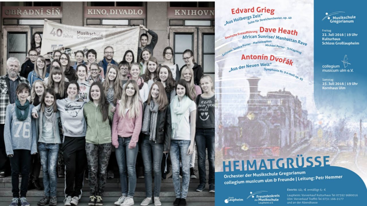Heimatgr&uuml;&szlig;e - Offizieller Konzerttrailer (Musikschulorchester Laupheim)