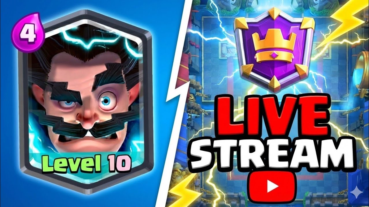 (Day 18)Ultimate Champion! 🏆 Needs +5800 Trophies! #clashroyal #live