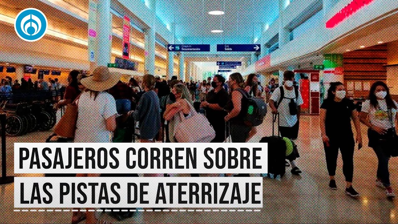 Pánico en el aeropuerto de Cancún: No hubo 'balazos', ¿qué generó el miedo?
