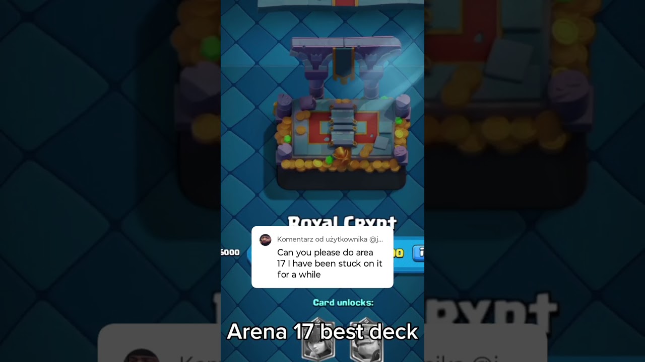 Arena 17 best Deck #gaming #clash royale