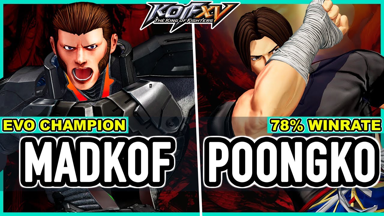 KOF XV ▰ Madkof (Sylvie/Maxima/Goenitz) vs Poongko (Yashiro/Kim/Gato)