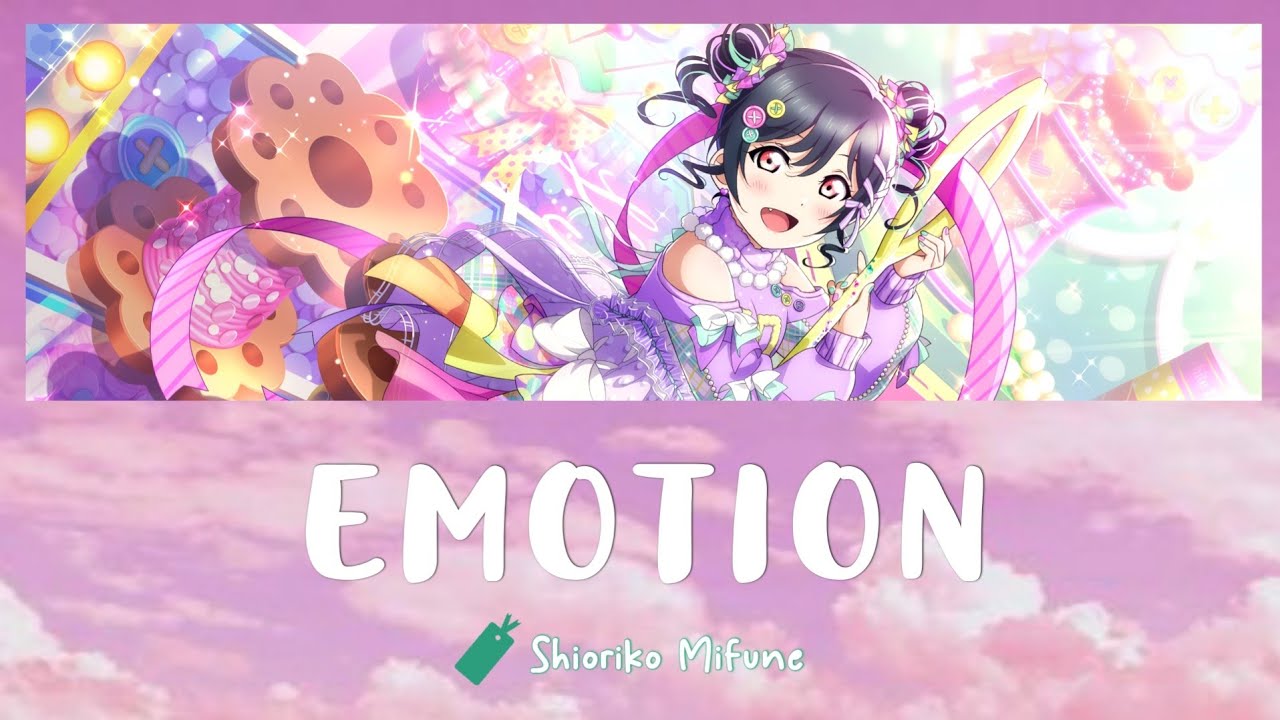 Mifune Shioriko – EMOTION (Color Coded, Kan, Rom, Eng)