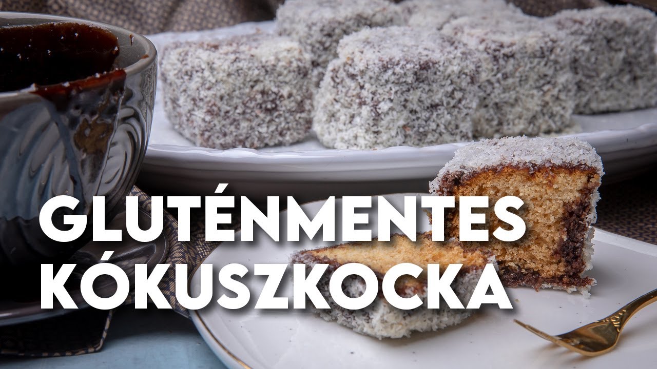 Gluténmentes és tejmentes kókuszkocka | Mindmegette.hu