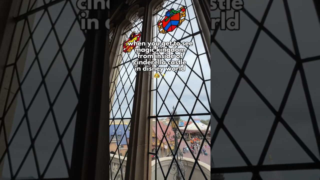 INSIDE Cinderella Castle 🏰✨ 