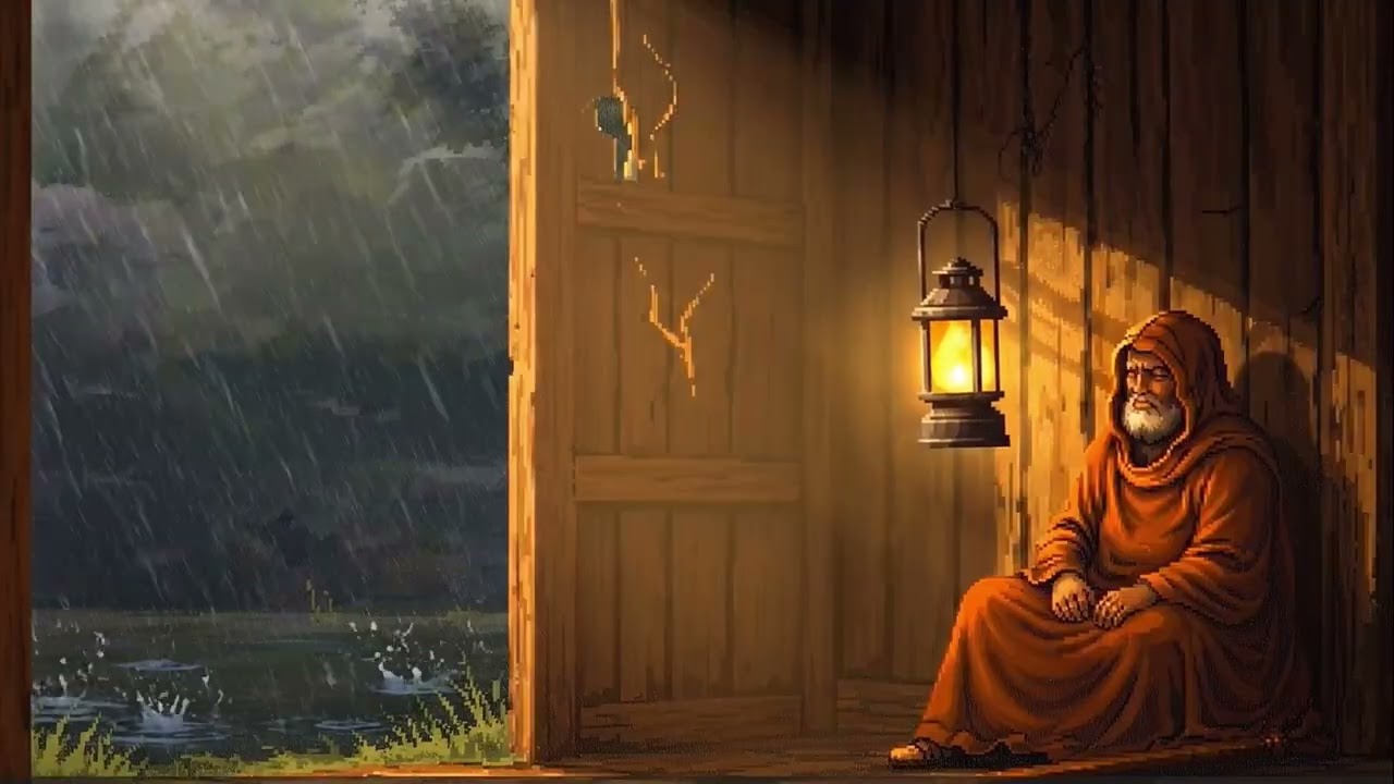 Rest… the rain stops in its own time.