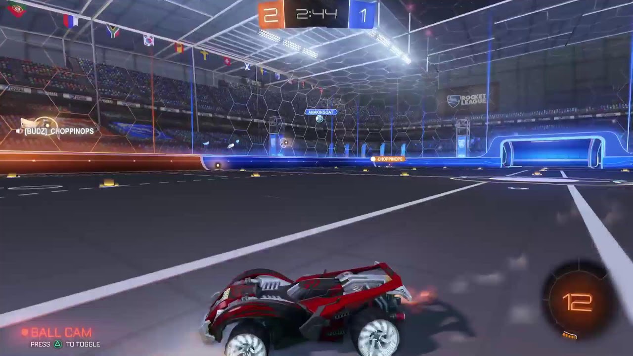 Rocket League with choppinops