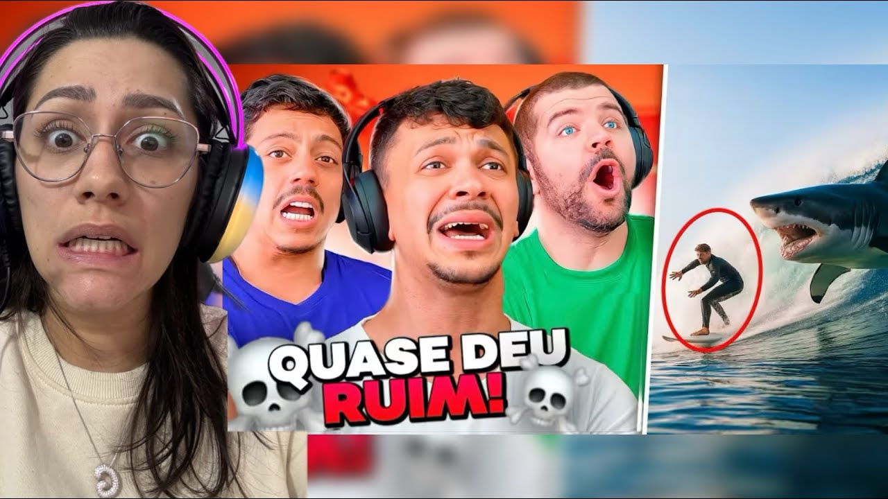 PESSOAS SORTUDAS QUE ESCAPARAM DA M0RTE!! ⚠️😱 - React Canal Canalha