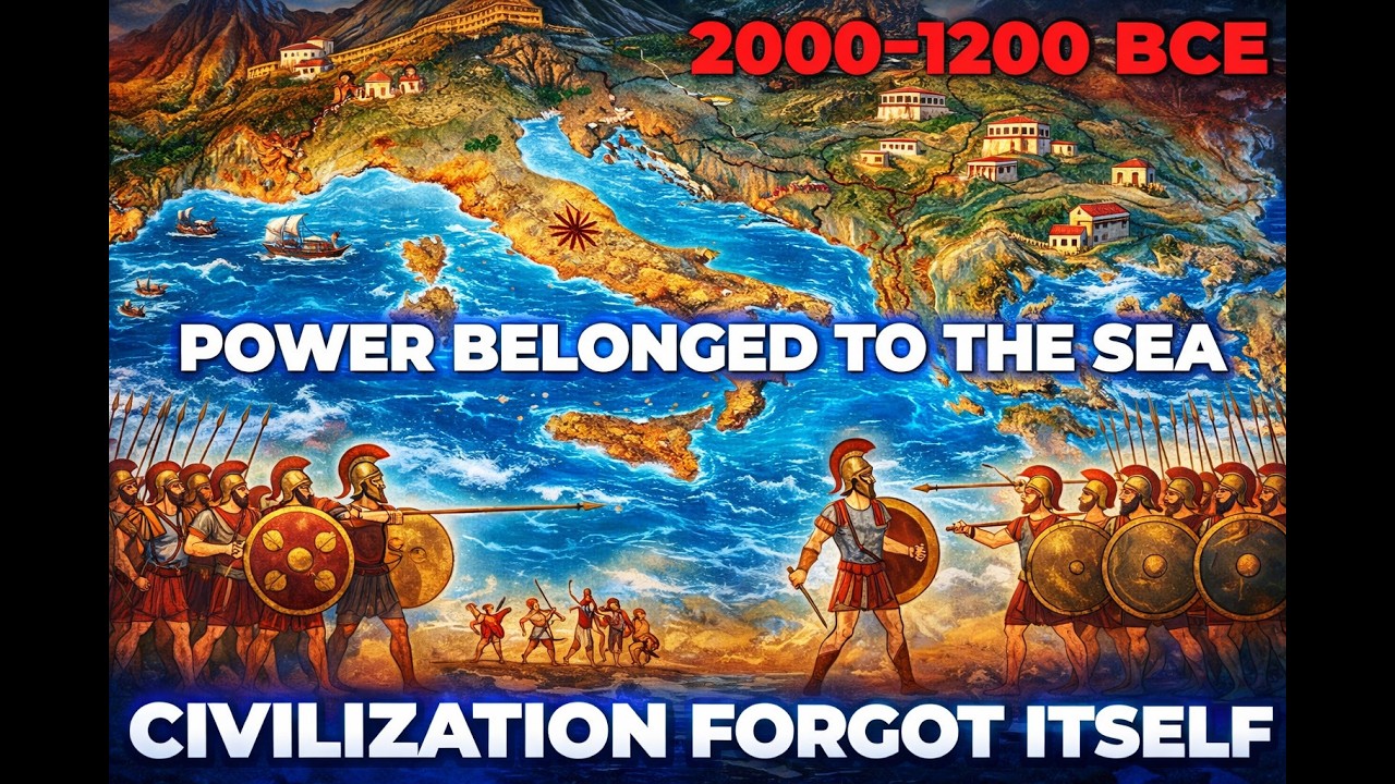 WHEN CIVILIZATION BELONGED TO THE SEA: The Bronze Age Aegean. Where does Greece begin?